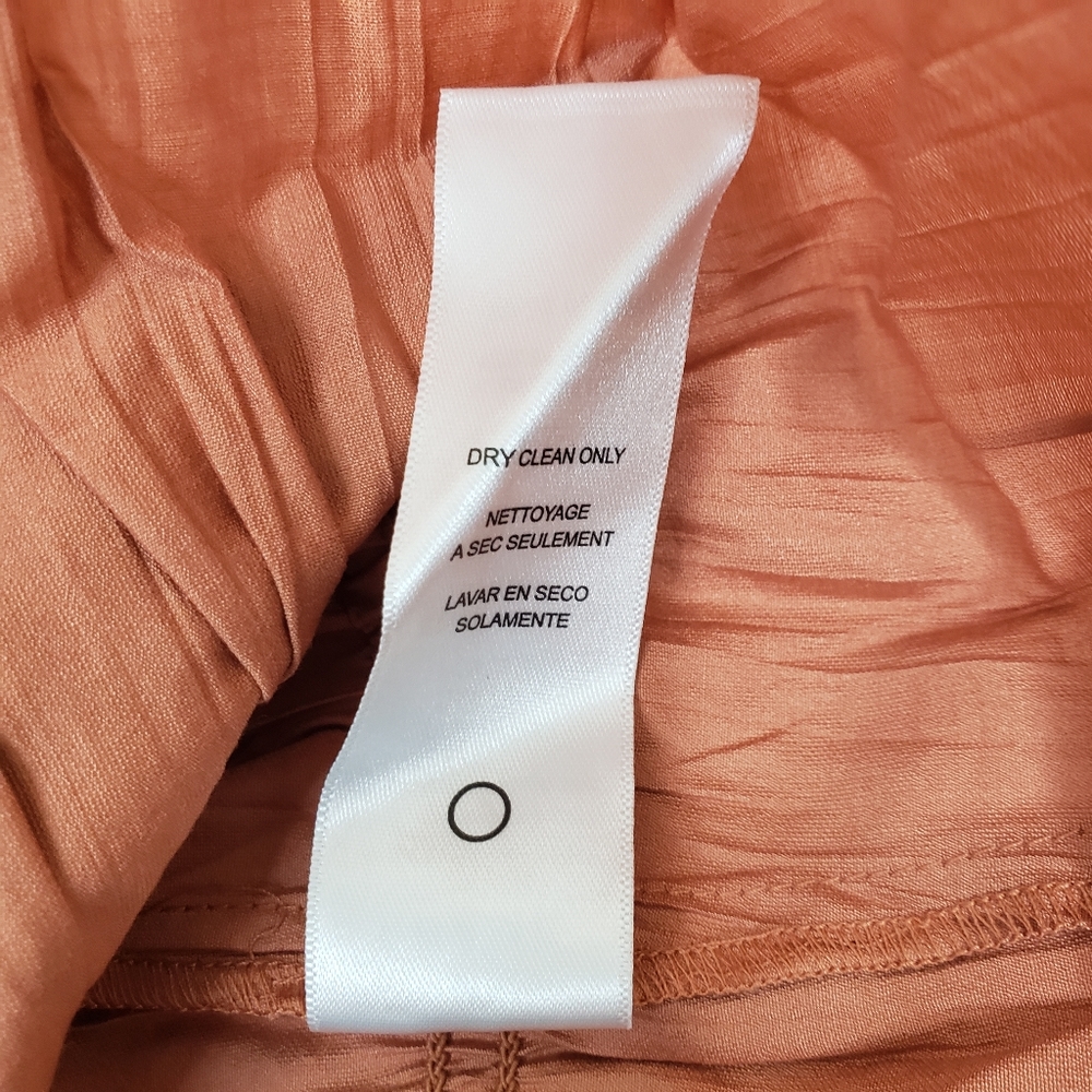 Frame Denim Rust Sleeveless Blouse - Picture 9 of 13